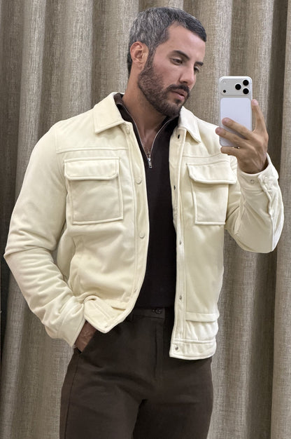 Campera Verona · Corte Clásico con Cuello Solapa