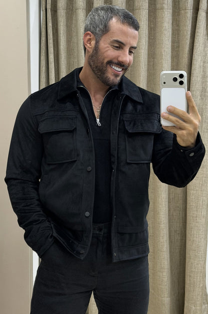 Campera Verona · Corte Clásico con Cuello Solapa